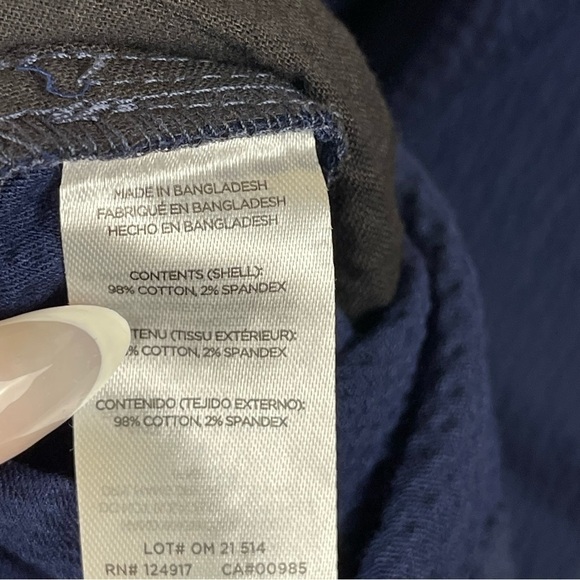 Onia Pull-On Stretch Seersucker (Deep Navy) Short Size XXL Men‎ - Picture 8 of 10